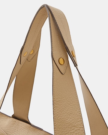 Accessorize Pleated Faux Leather Shoulder Bag