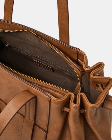 Accessorize Padlock Ruched Shoulder Bag