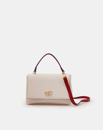 Accessorize Double Heart Crossbody Handbag