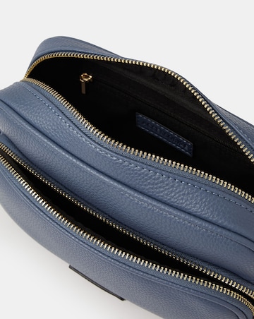 Accessorize Double Zip Crossbody Bag