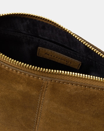 Accessorize Suede Crossbody Handbag