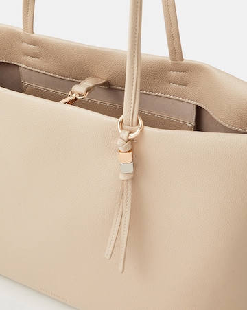 Accessorize Charm Faux Leather Tote Bag