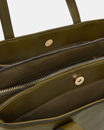 Accessorize Webbing Strap Leather Bag