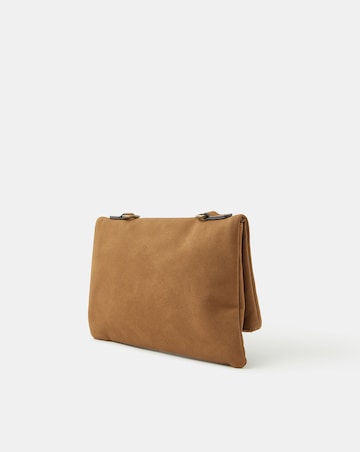 Accessorize Fold Over Zip  Crossbody Bag