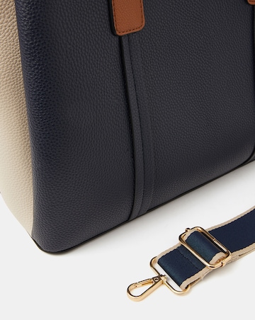 Accessorize Triple Compartment Shoulder Bag