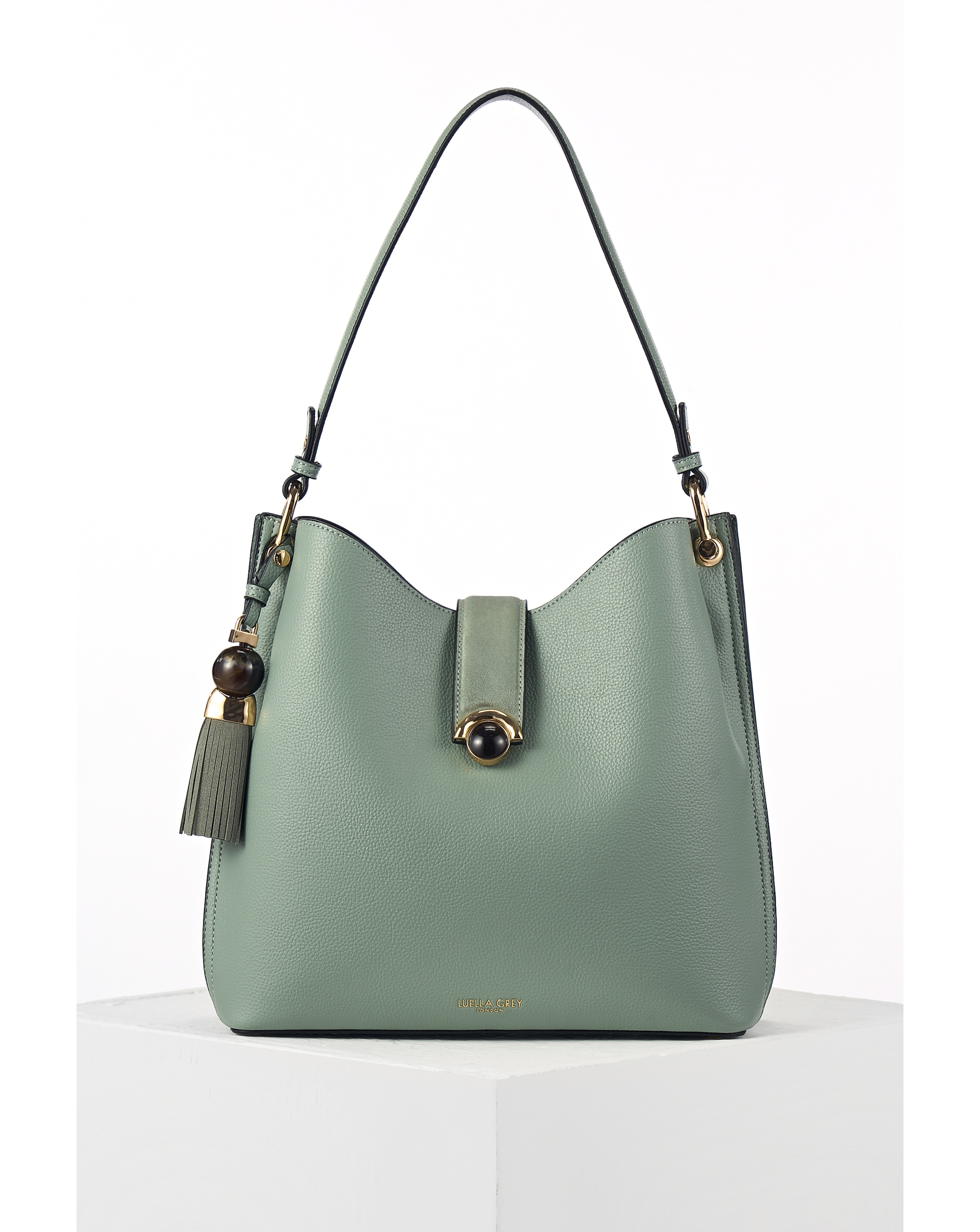 Luella Grey Andrea Green Hobo Tote
