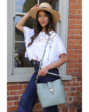 Luella Grey Indra Green Crossbody