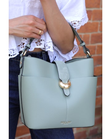 Luella Grey Indra Green Crossbody