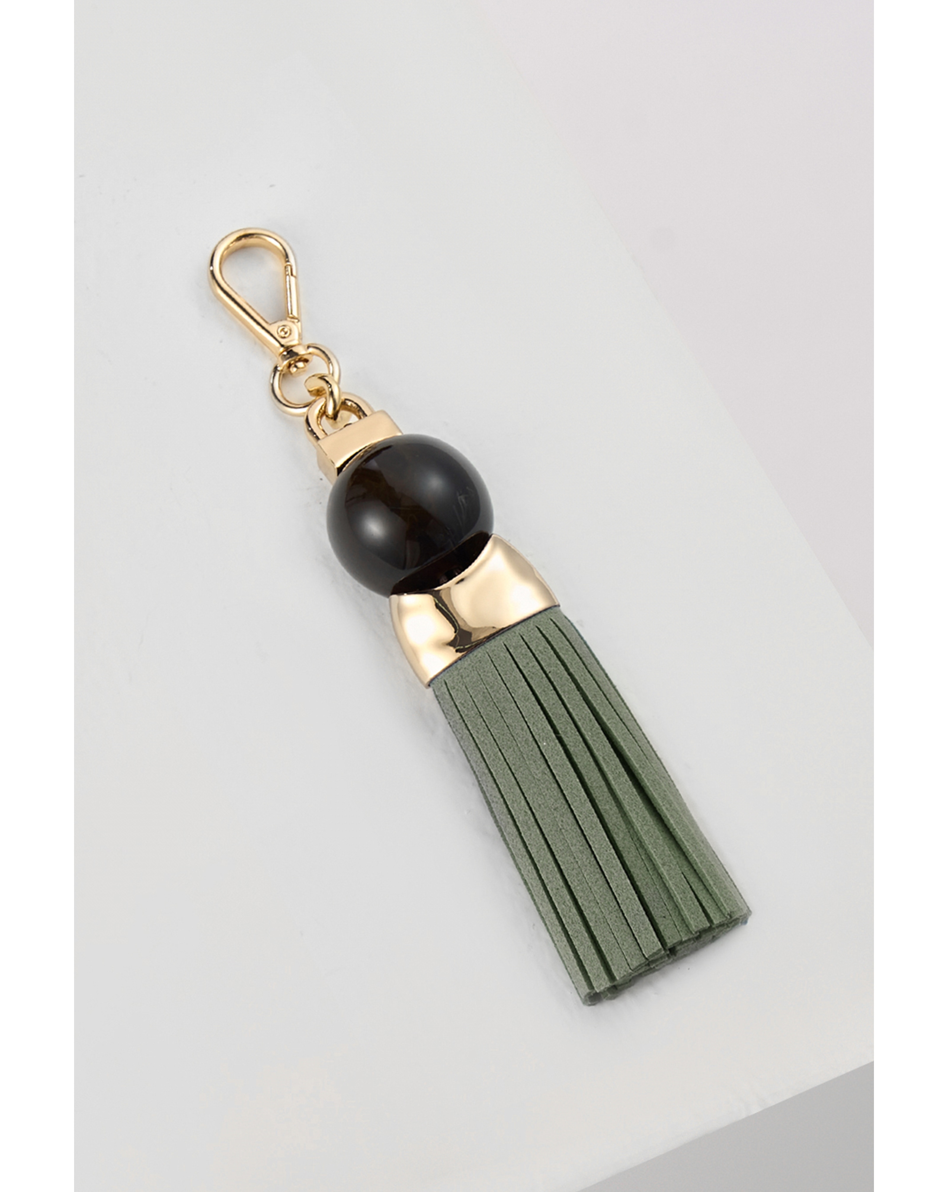 Luella Grey Thames Tassel Green Charm