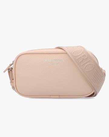 Emporio Armani Cervo Apricot Moka Camera Bag