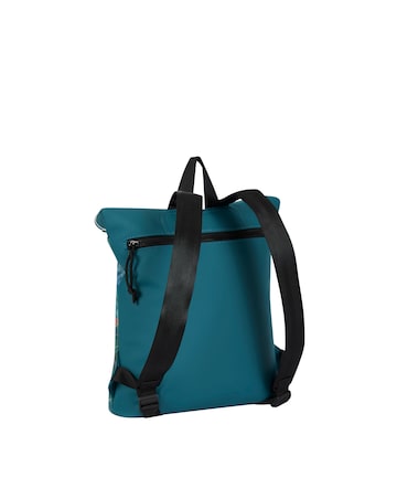 New Rebels Flowerhead PU Rolltop Tablet Backpack Mini