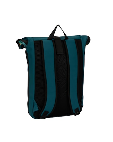 New Rebels Flowerhead PU Rolltop Laptop (15.6") Backpack