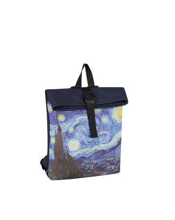 New Rebels Starry Night PU Rolltop Tablet Backpack Mini