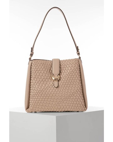 Luella Grey Flora Mushroom Weave Hobo