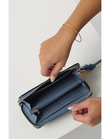 Luella Grey Ramona Blue Large Purse