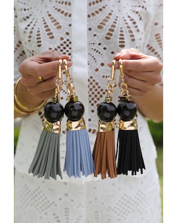 Luella Grey Thames Tassel Blue Charm