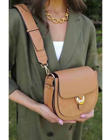 Luella Grey Venetia Camel Crossbody