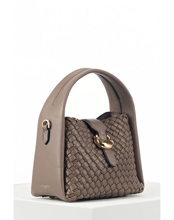 Luella Grey  Maggie Peat Weave Crossbody