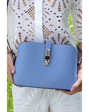 Luella Grey Margy Blue Crossbody