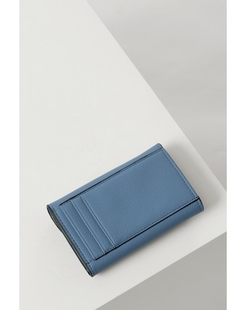 Luella Grey Marina Blue Medium Purse