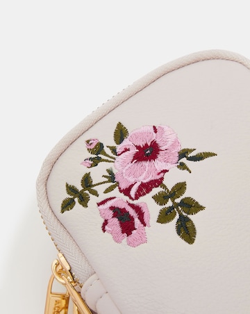 Accessorize Floral Embroidered Phone Bag