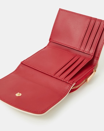 Accessorize Double Heart Leather Purse