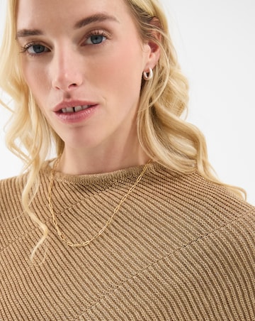 Accessorize Sparkle Knit Poncho