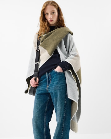 Accessorize Colourblock Poncho