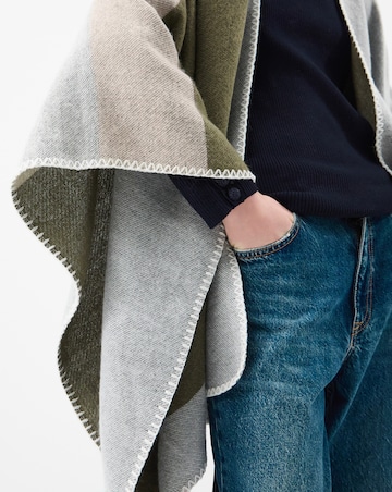 Accessorize Colourblock Poncho