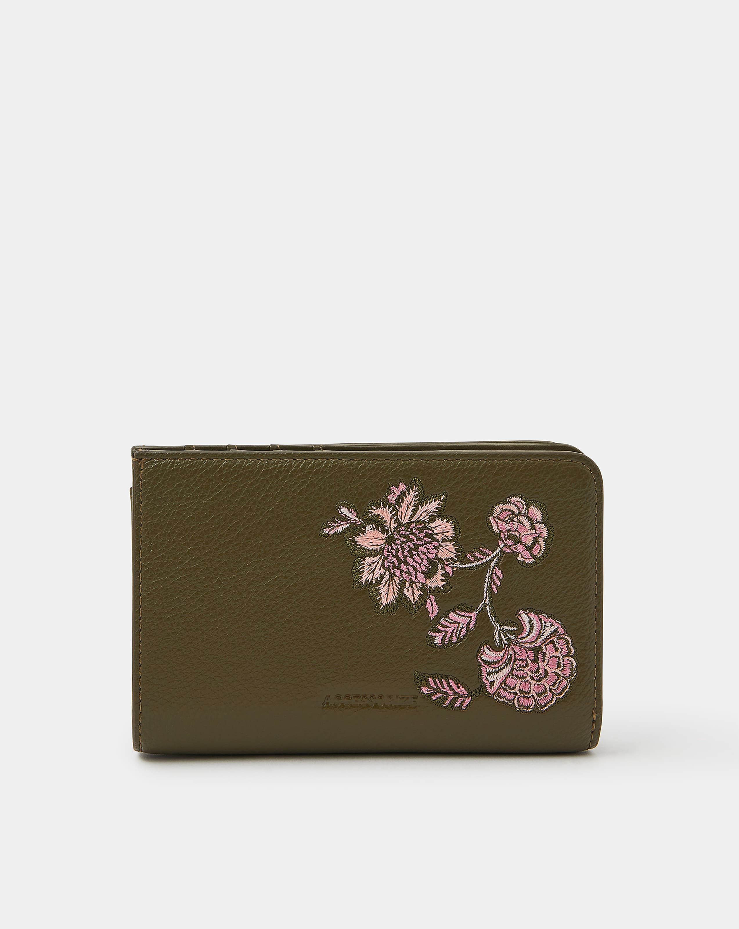 New In - Accessorize Floral Embroidered Purse