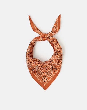 Accessorize Paisley Print Square Scarf