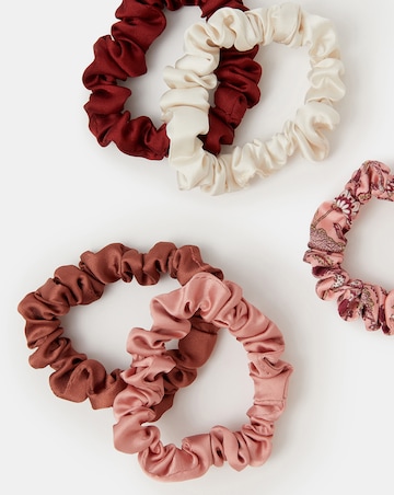 Accessorize 5-Pack Skinny Scrunchies