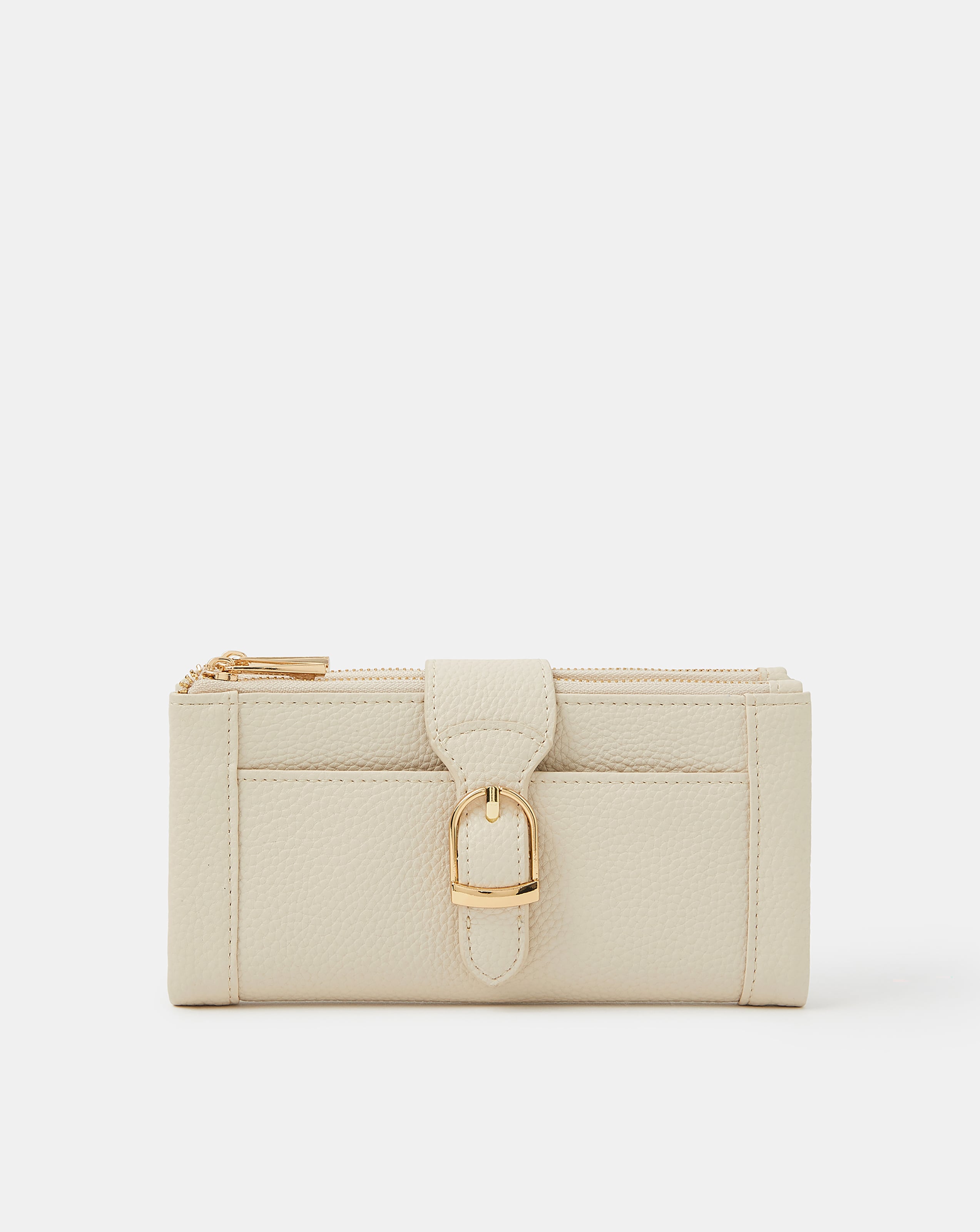 New In - Accessorize Buckle Faux Leather Purse