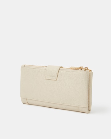 Accessorize Buckle Faux Leather Purse