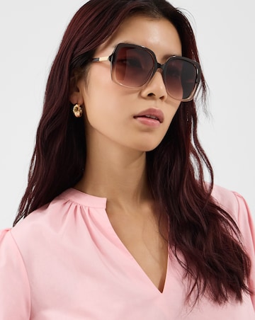 Accessorize Oversized Square Sunglasses