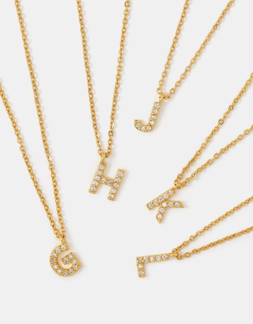 Accessorize Initial Necklace