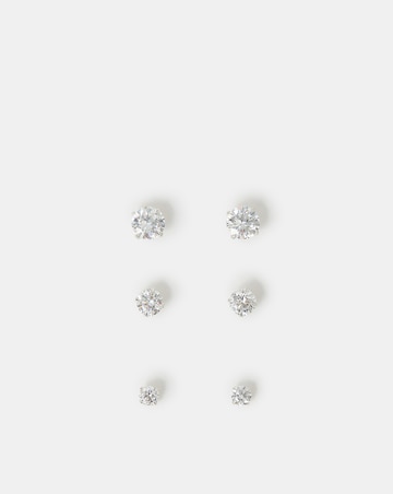 Accessorize ST-Plated Crystal Studs