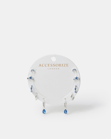 Accessorize Diamante Gem  Earrings