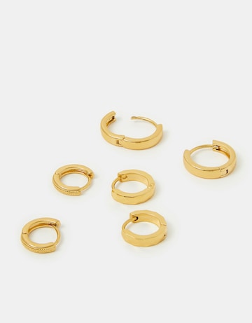 Accessorize 3-Pack Clicker Earrings