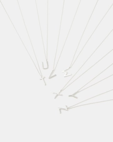 Accessorize Initial Pendant Necklace