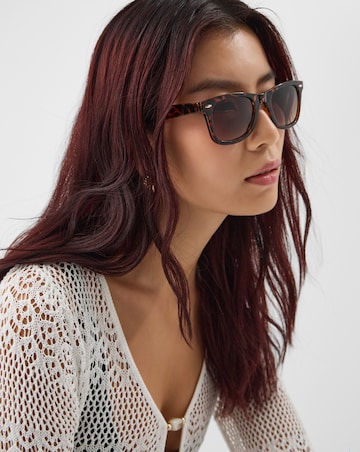 Accessorize  Tort Square Sunglasses