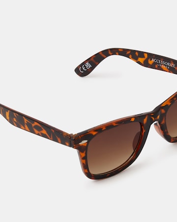 Accessorize  Tort Square Sunglasses
