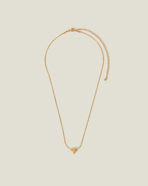 Accessorize SS Heart Necklace