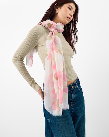 Accessorize Floral Print Scarf