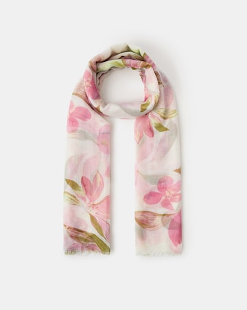 Accessorize Floral Print Scarf