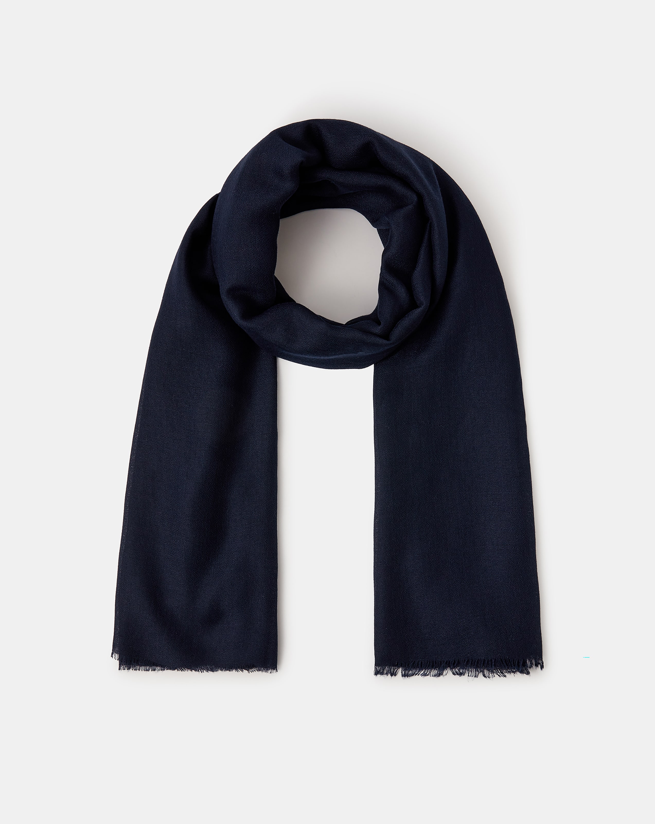 New In - Accessorize Plain Woven Scarf