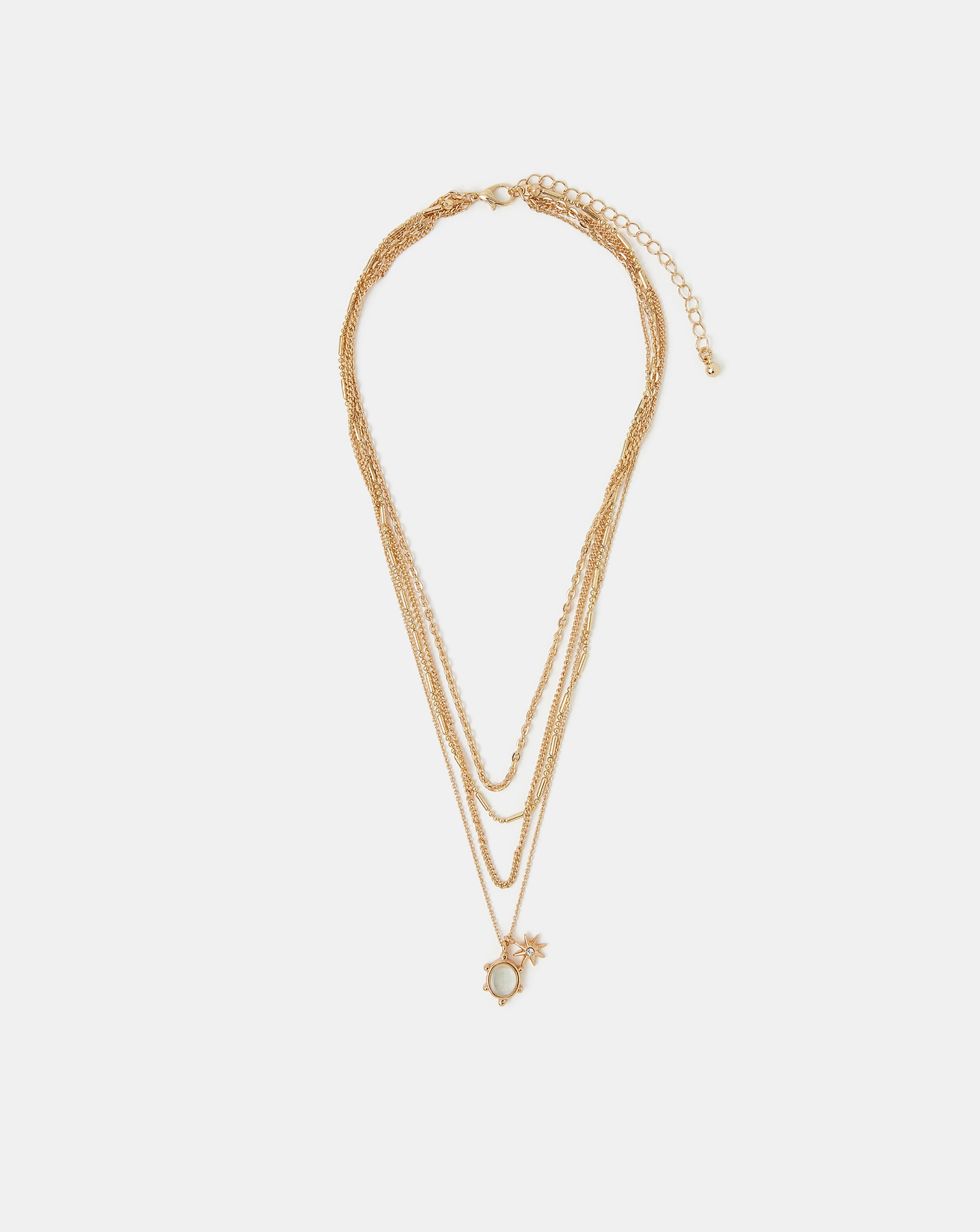 New In - Accessorize Pendant Layered Necklace