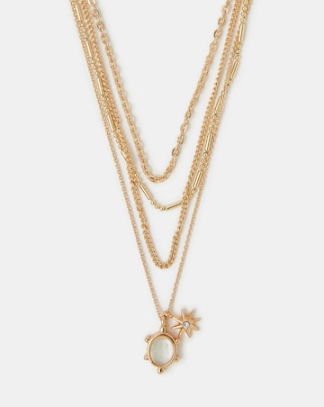Accessorize Pendant Layered Necklace