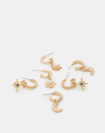 Accessorize Celestial Charm Earrings