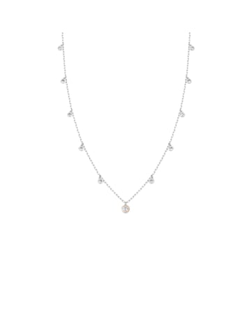 Clogau Celebration Sterling Silver Necklace with Topaz